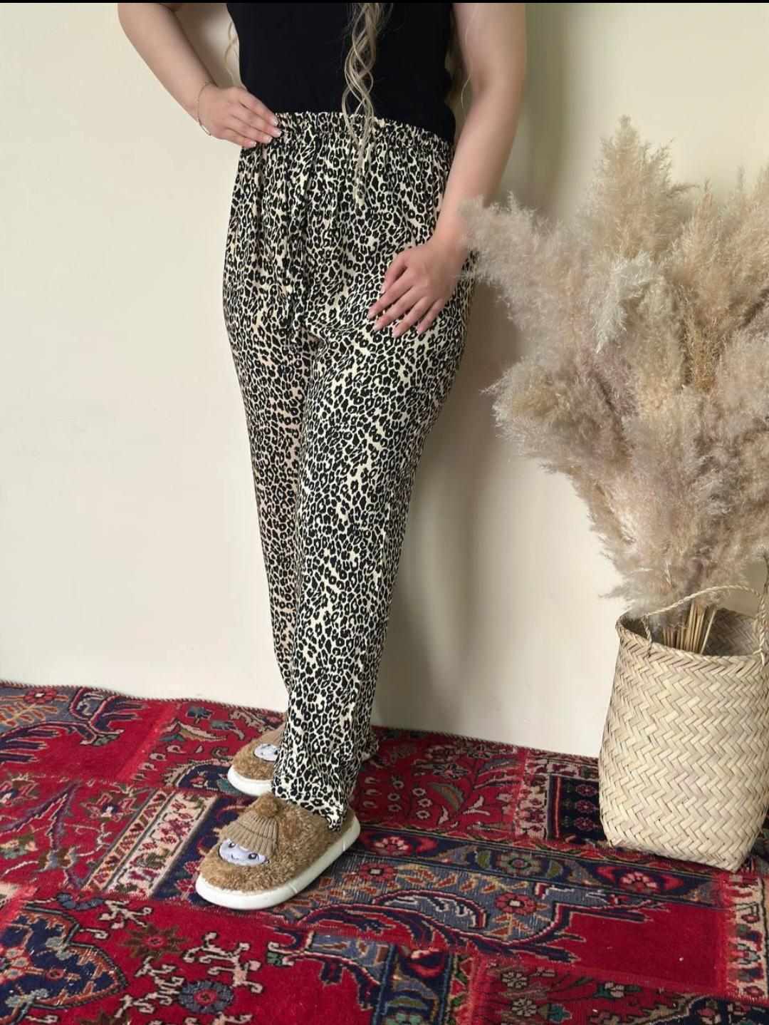 فروش شلوار راحتی نخی زنانه